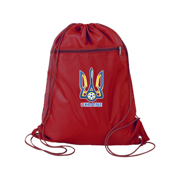 Ukraine National Football Soccer Team Q-Tees - Polyester Cinchpack