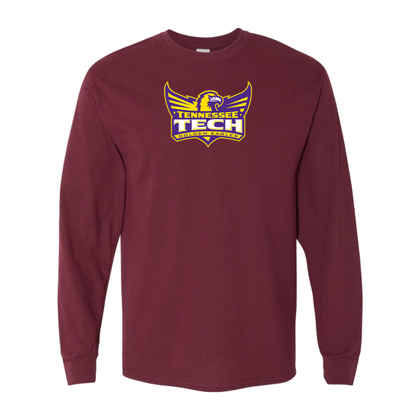 Men's Tennessee Tech Golden Eagles Gildan Heavy Cotton Long Sleeve T-Shirt