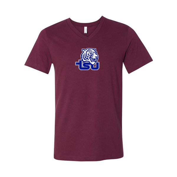 Tennessee State Tigers BELLA  CANVAS - Jersey V-Neck T-Shirt