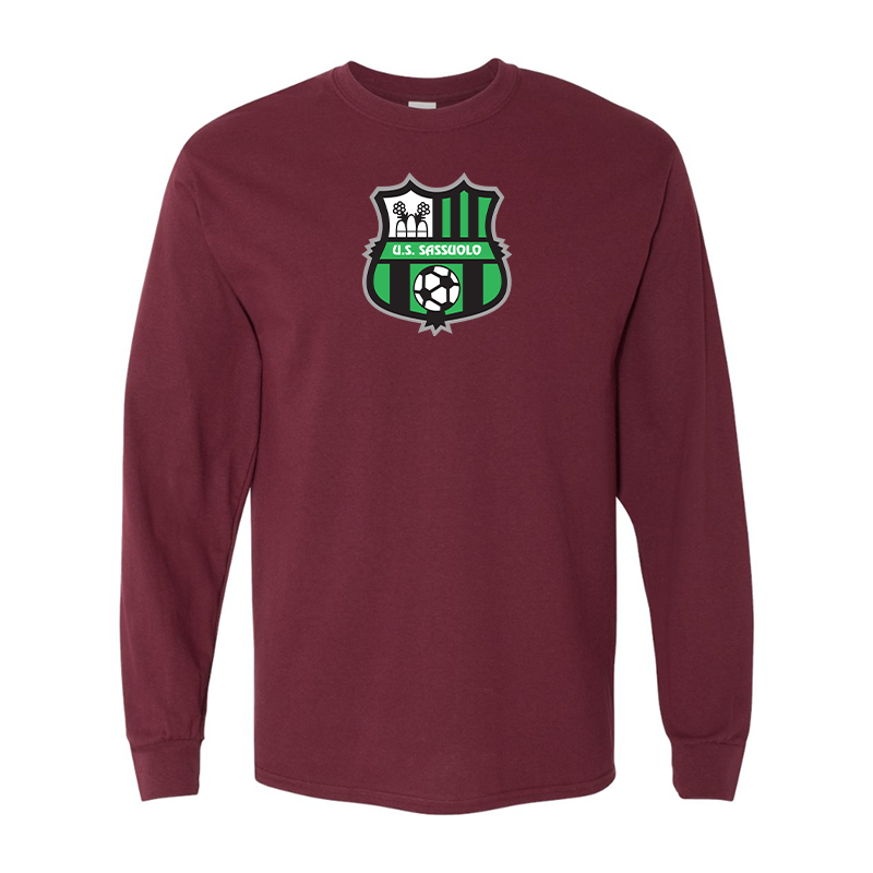 Men's U.S. Sassuolo Soccer Gildan Heavy Cotton Long Sleeve T-Shirt
