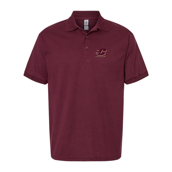 Men's Central Michigan Chippewas   Dry Blend Jersey Polo