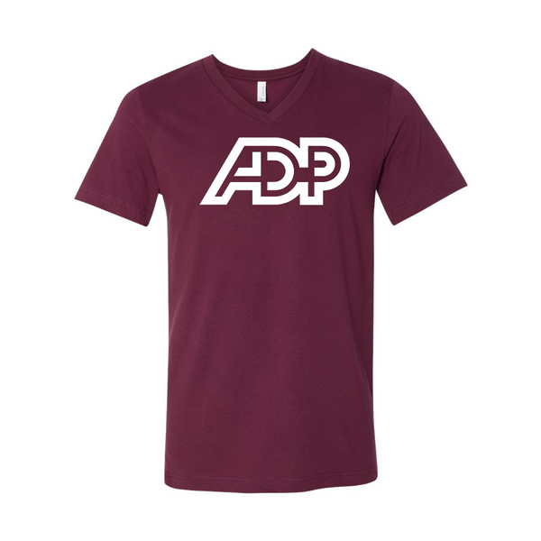 Men's ADP   BELLA + CANVAS - Jersey V-Neck T-Shirt