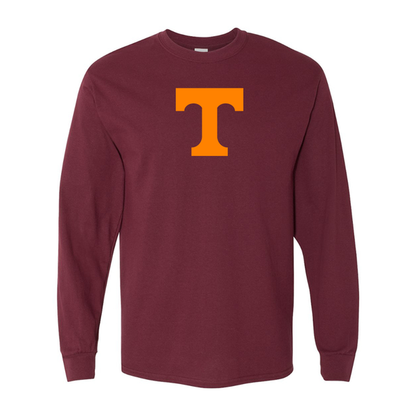 Men's Tennessee Volunteers Gildan Heavy Cotton Long Sleeve T-Shirt