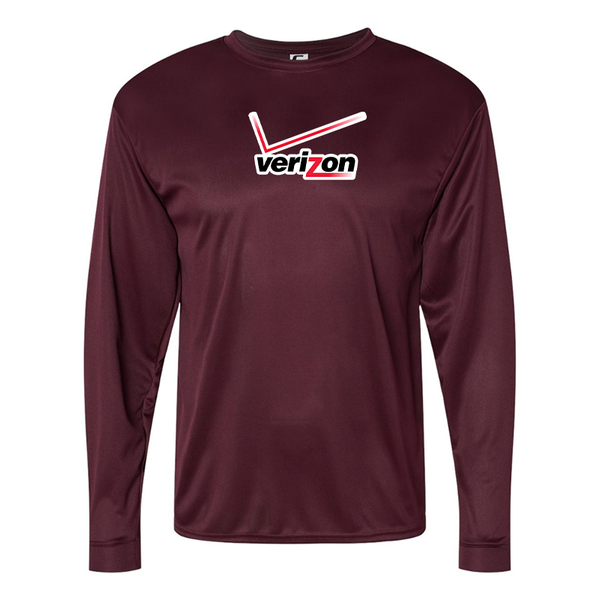 Men's  Verizon Wireless Performance Long Sleeve T-Shirt
