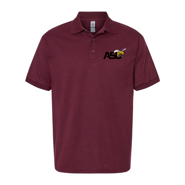 Men's Alabama State Hornets Wildcats Dry Blend Jersey Polo