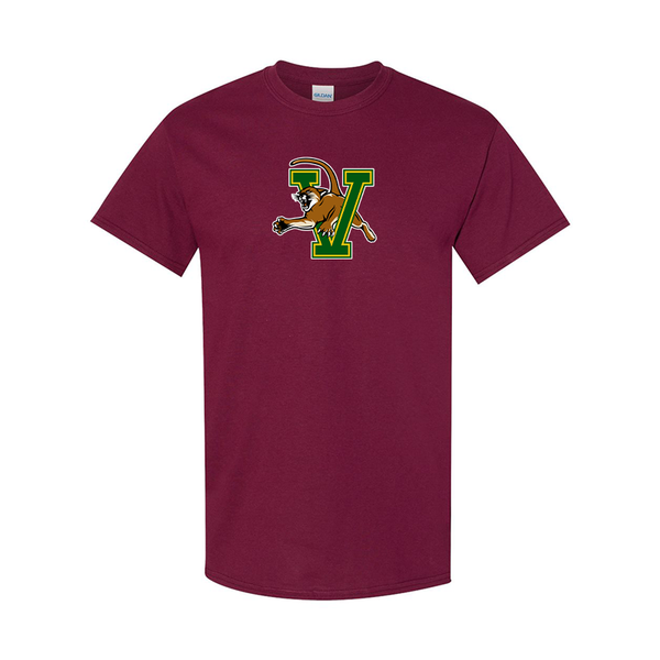 Men's Vermont Catamounts Gildan Heavy Cotton T-Shirt