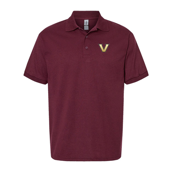 Men's Vanderbilt Commodores Gildan Dry Blend Jersey Polo