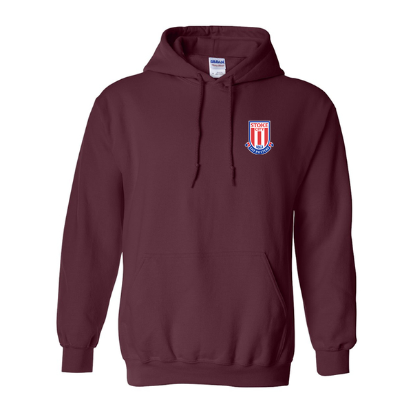 Men's Stoke City Soccer  Gildan  Heavy Blend Hooded Sweatshirt