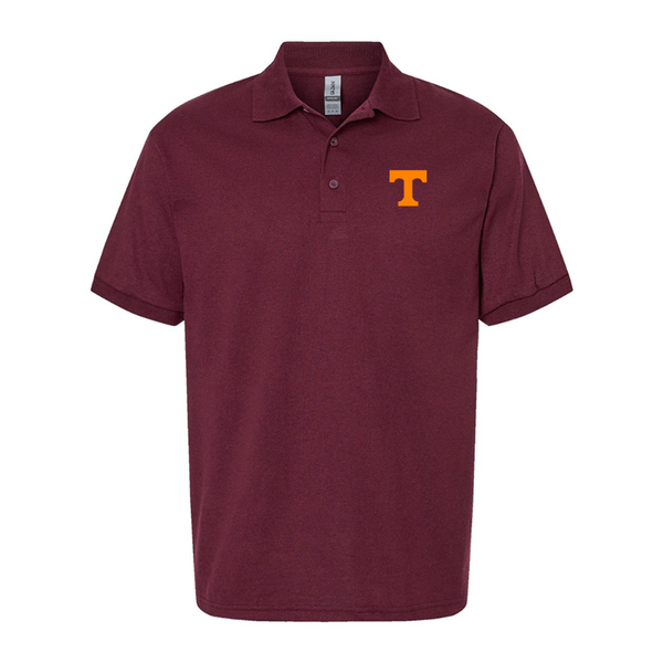 Men's Tennessee Volunteers Gildan Dry Blend Jersey Polo