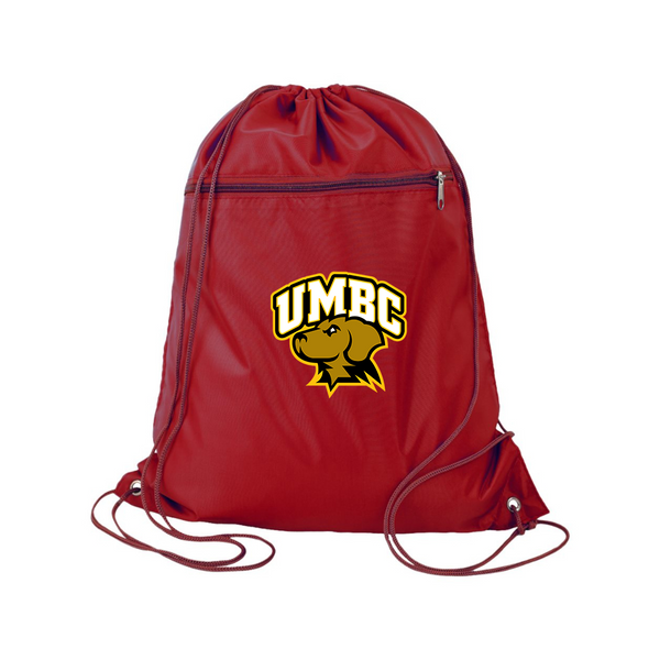 UMBC Retrievers Q-Tees - Polyester Cinchpack