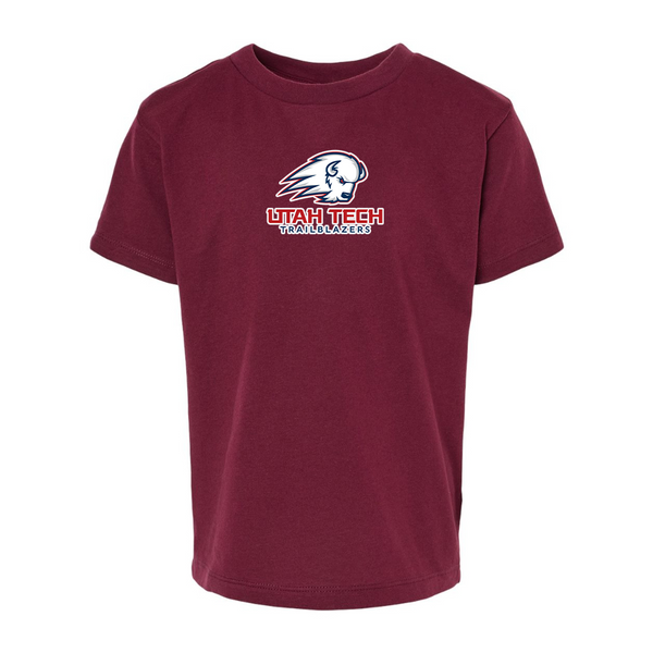 Utah Tech Trailblazers BELLA  CANVAS Toddler Jersey Tee