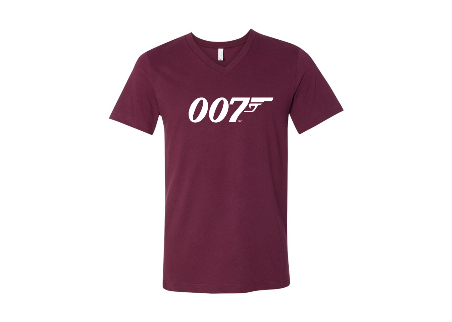 007 James Bond Movie - BELLA + CANVAS - Jersey V-Neck Tee - 3005