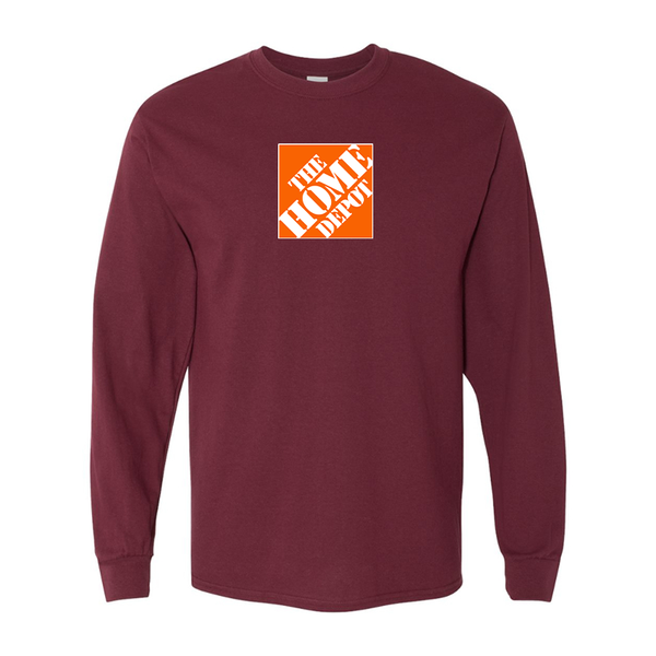 Men's The Home Depot Gildan Heavy Cotton Long Sleeve T-Shirt