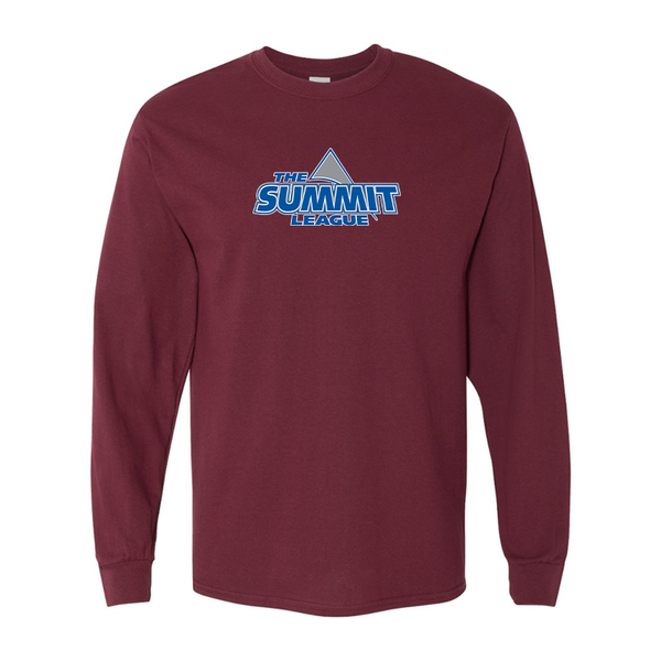 Men's The Summit League Gildan Heavy Cotton Long Sleeve T-Shirt
