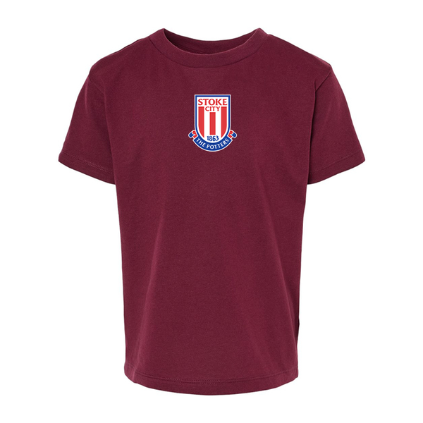 Stoke City Soccer  BELLA  CANVAS Toddler Jersey Tee