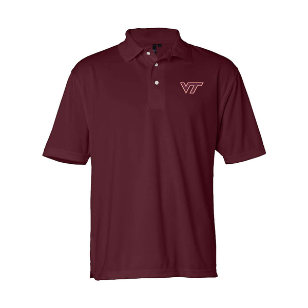 Men's Virginia Tech Hokies  Sierra Pacific Moisture Free Mesh Polo
