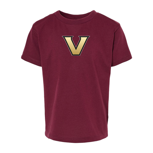 Vanderbilt Commodores BELLA  CANVAS Toddler Jersey Tee