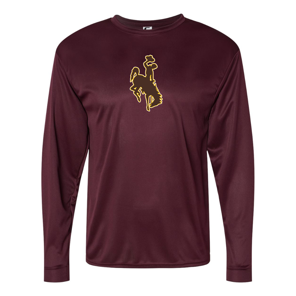 Men's  Wyoming CowboysPerformance Long Sleeve T-Shirt