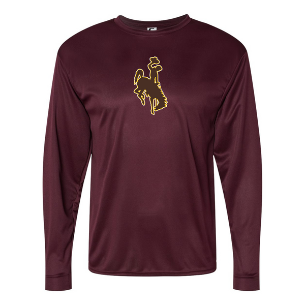 Men's  Wyoming CowboysPerformance Long Sleeve T-Shirt
