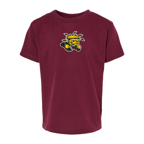 Wichita State Shockers  BELLA  CANVAS Toddler Jersey Tee