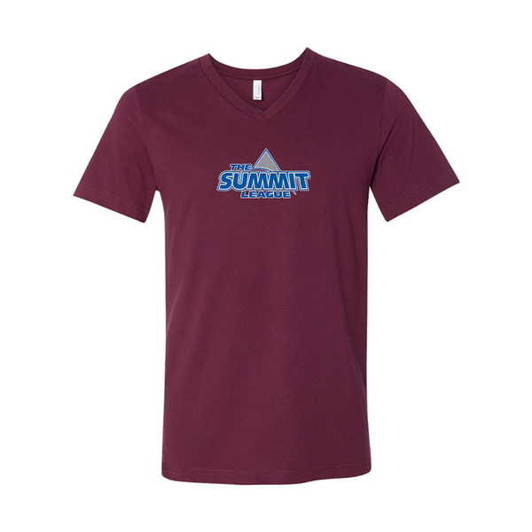 The Summit League BELLA  CANVAS - Jersey V-Neck T-Shirt