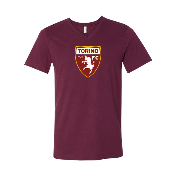 Torino Soccer BELLA  CANVAS - Jersey V-Neck T-Shirt