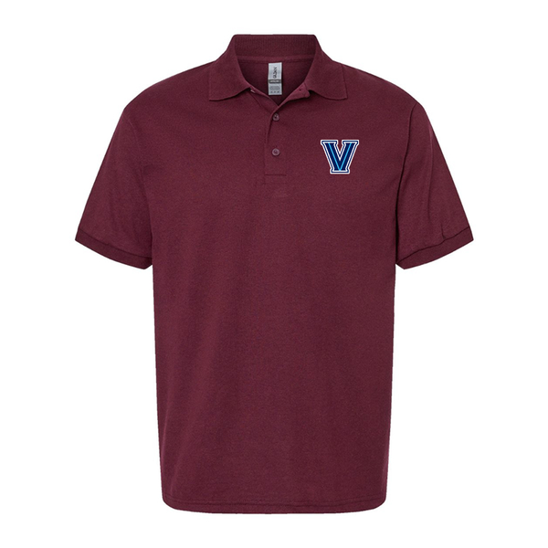 Men's Villanova Wildcats Gildan Dry Blend Jersey Polo