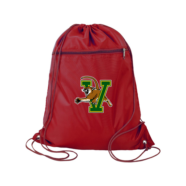 Vermont Catamounts Q-Tees - Polyester Cinchpack