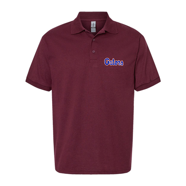 Men's Florida Gators Script Dry Blend Jersey Polo