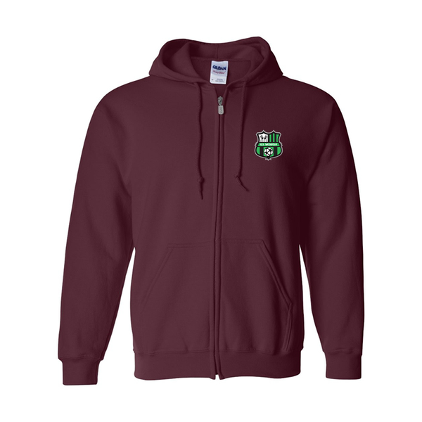 Men's U.S. Sassuolo Soccer  Gildan  Heavy Blend Full Zip Hooded Sweatshirt