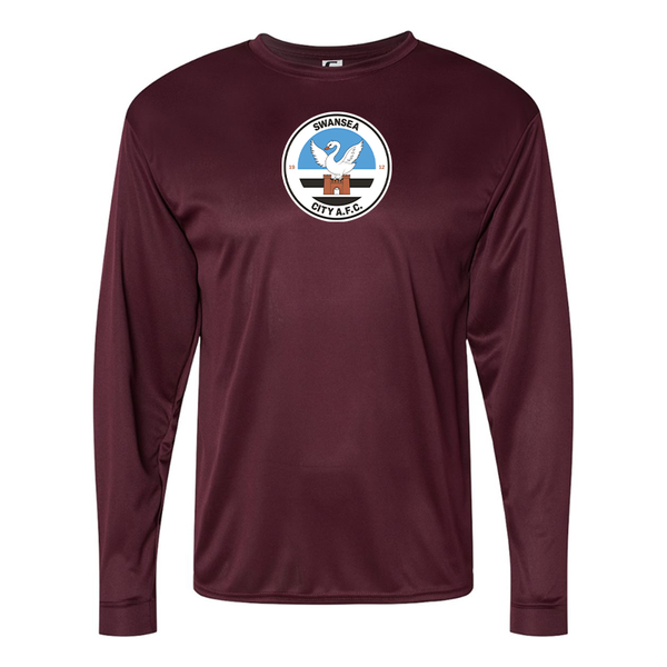 Men's Swansea City Soccer Performance Long Sleeve T-Shirt