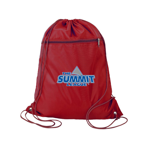 The Summit League Q-Tees - Polyester Cinchpack