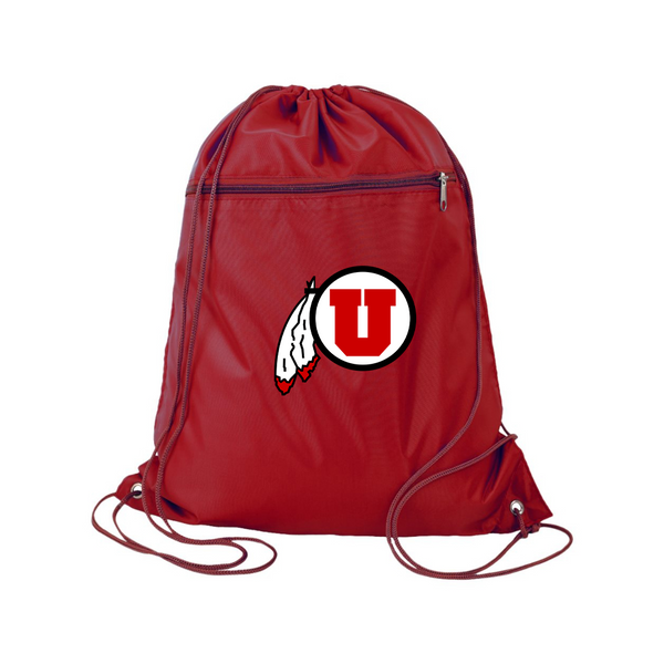 Utah Utes Q-Tees - Polyester Cinchpack