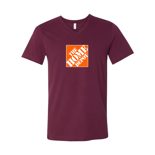 The Home Depot BELLA  CANVAS - Jersey V-Neck T-Shirt