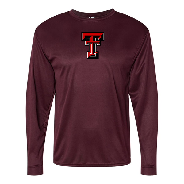 Men's Texas Tech Red Raiders  Performance Long Sleeve T-Shirt