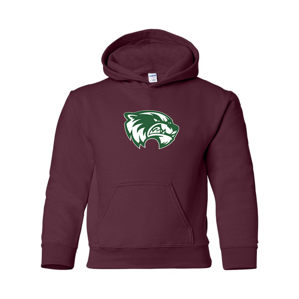 Youth Utah Valley Wolverines Gildan Heavy Blend  Hooded Sweatshirt