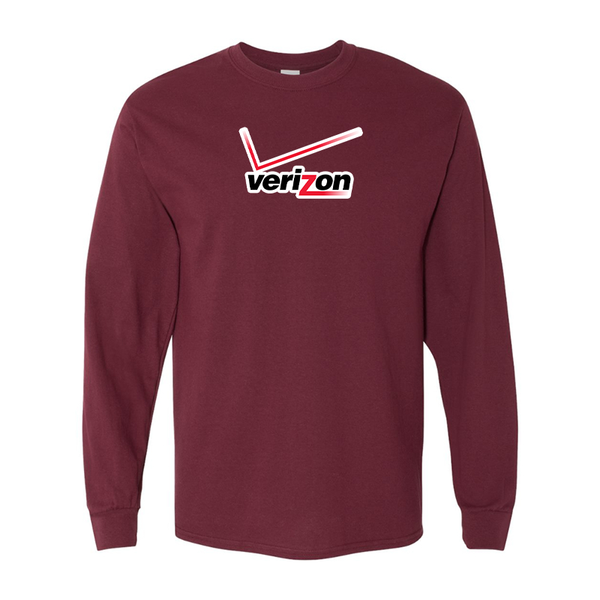 Men's Verizon Wireless Gildan Heavy Cotton Long Sleeve T-Shirt