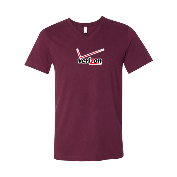 Verizon Wireless BELLA  CANVAS - Jersey V-Neck T-Shirt