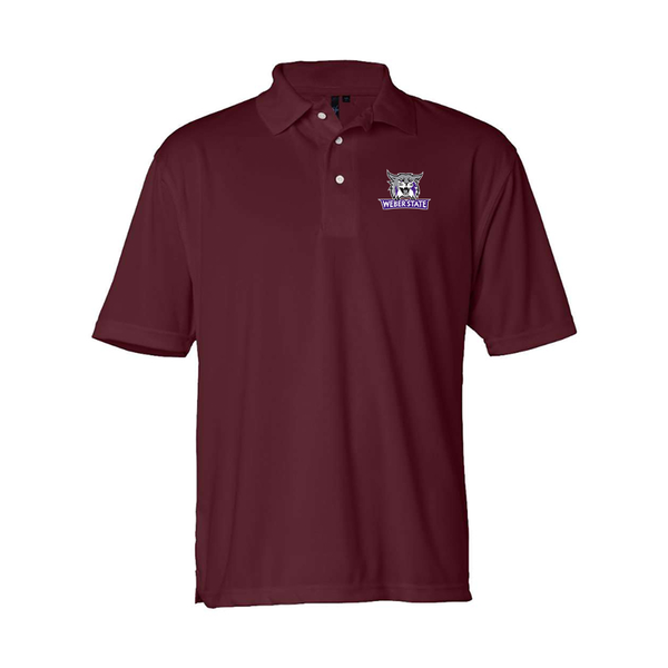 Men's Weber State Wildcats Sierra Pacific Moisture Free Mesh Polo