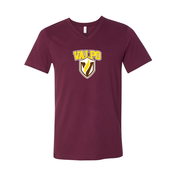 Valparaiso Crusaders BELLA  CANVAS - Jersey V-Neck T-Shirt