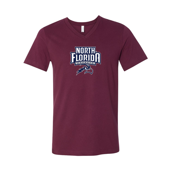 UNF Ospreys  BELLA  CANVAS - Jersey V-Neck T-Shirt