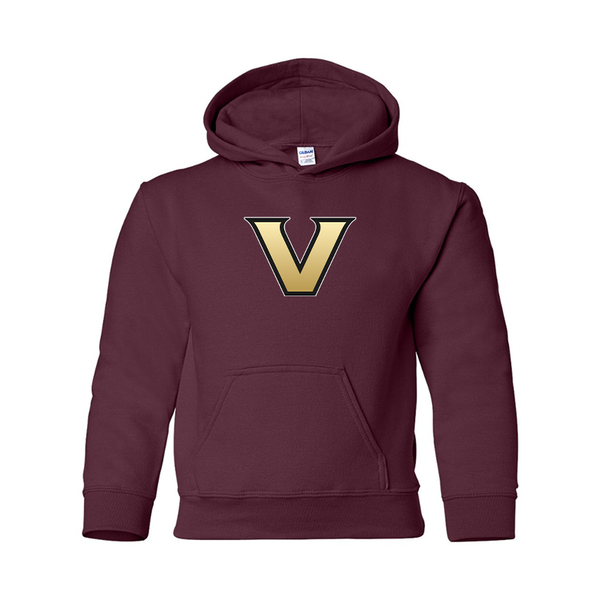 Youth Vanderbilt Commodores Gildan Heavy Blend  Hooded Sweatshirt