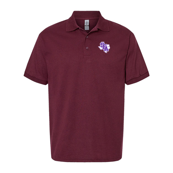Men's Stephen F. Austin Lumberjacks   Gildan Dry Blend Jersey Polo