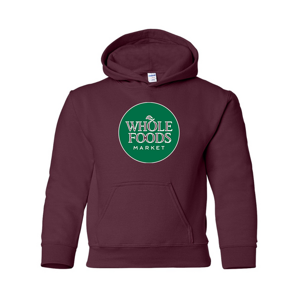 Youth Whole Foods Market Gildan Heavy Blend  Hooded Sweatshirt