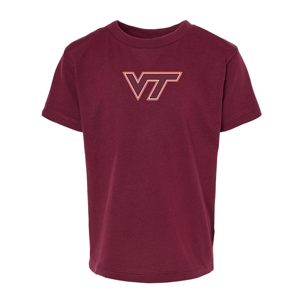 Virginia Tech Hokies BELLA  CANVAS Toddler Jersey Tee