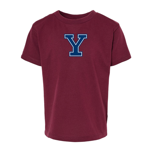 Yale Bulldogs BELLA  CANVAS Toddler Jersey Tee