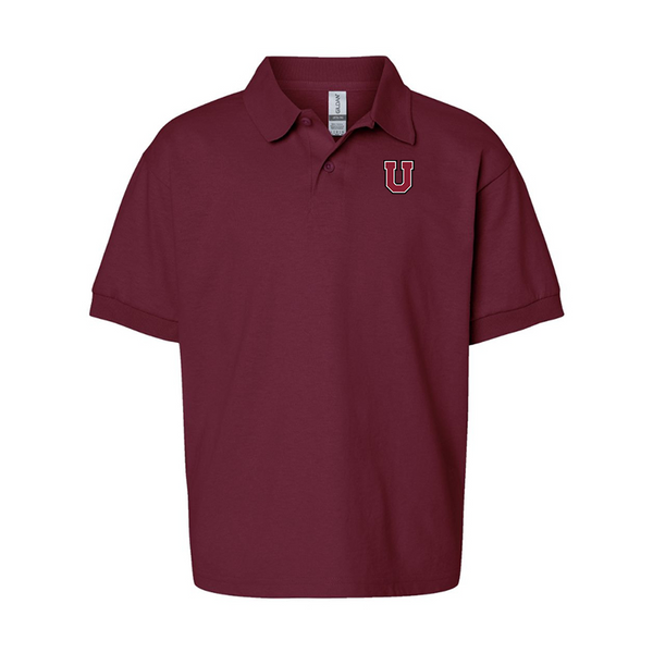 Youth Union Dutchmen Gildan Dry Blend Jersey Polo