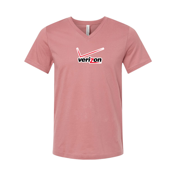 Verizon Wireless BELLA  CANVAS - Jersey V-Neck T-Shirt