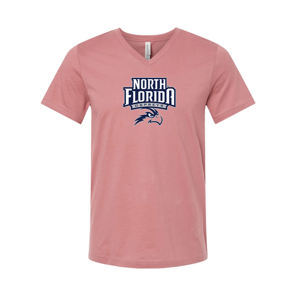 UNF Ospreys  BELLA  CANVAS - Jersey V-Neck T-Shirt