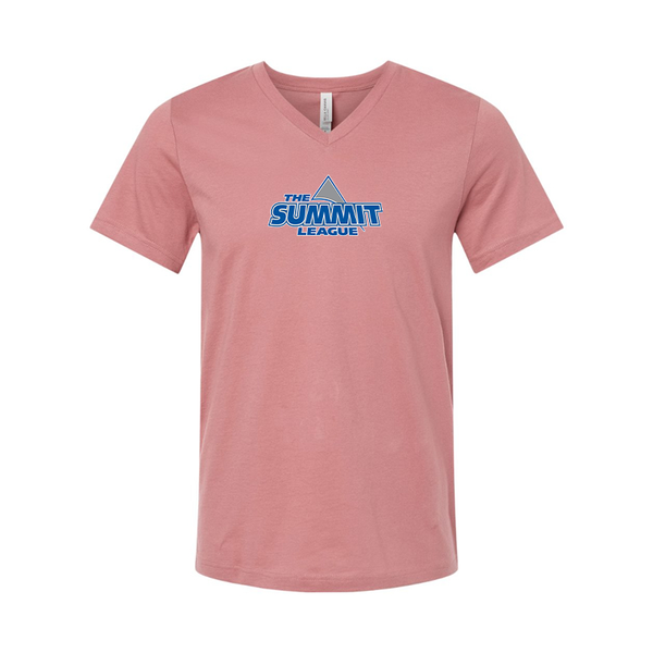 The Summit League BELLA  CANVAS - Jersey V-Neck T-Shirt